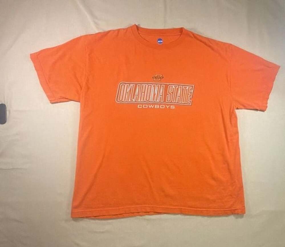 NCAA Oklahoma State Cowboys Orange T-Shirt XL